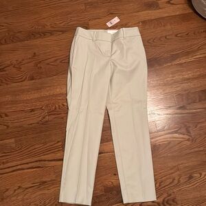 Ann Taylor curvy beige pants NWT